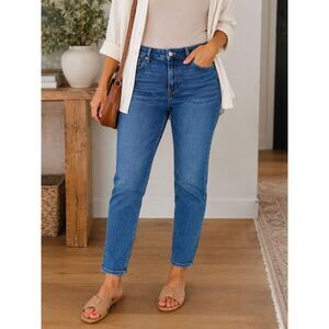 Old Navy Curvy Vintage Slim High Rise Jeans Size 18 Secret Smooth Pockets Blue